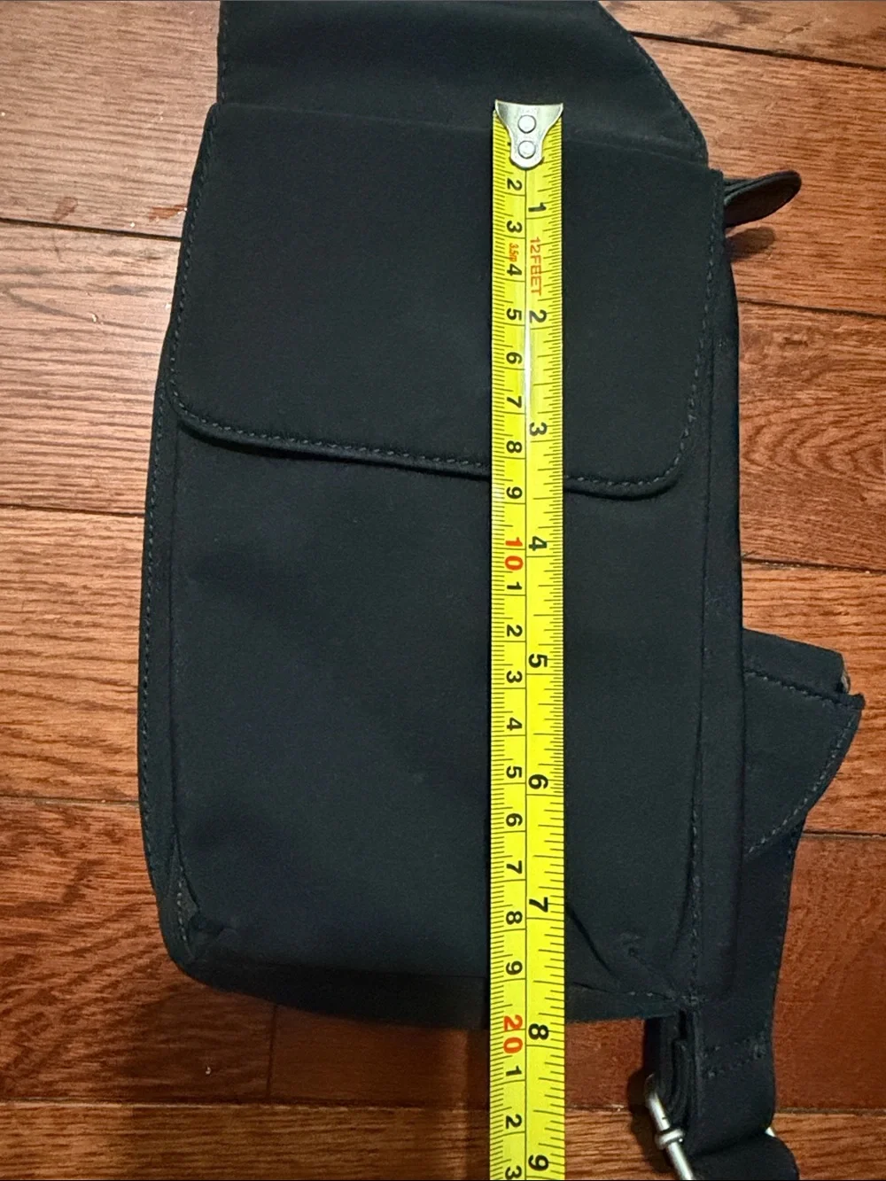 Black Womens  Crossbody Sling Bag - Unbranded